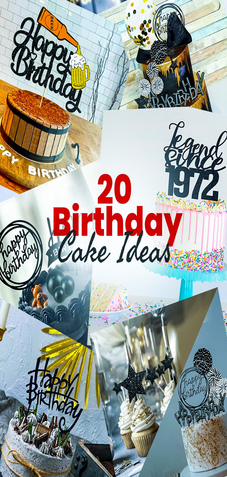 20 Birthday Cake Ideas for a Man