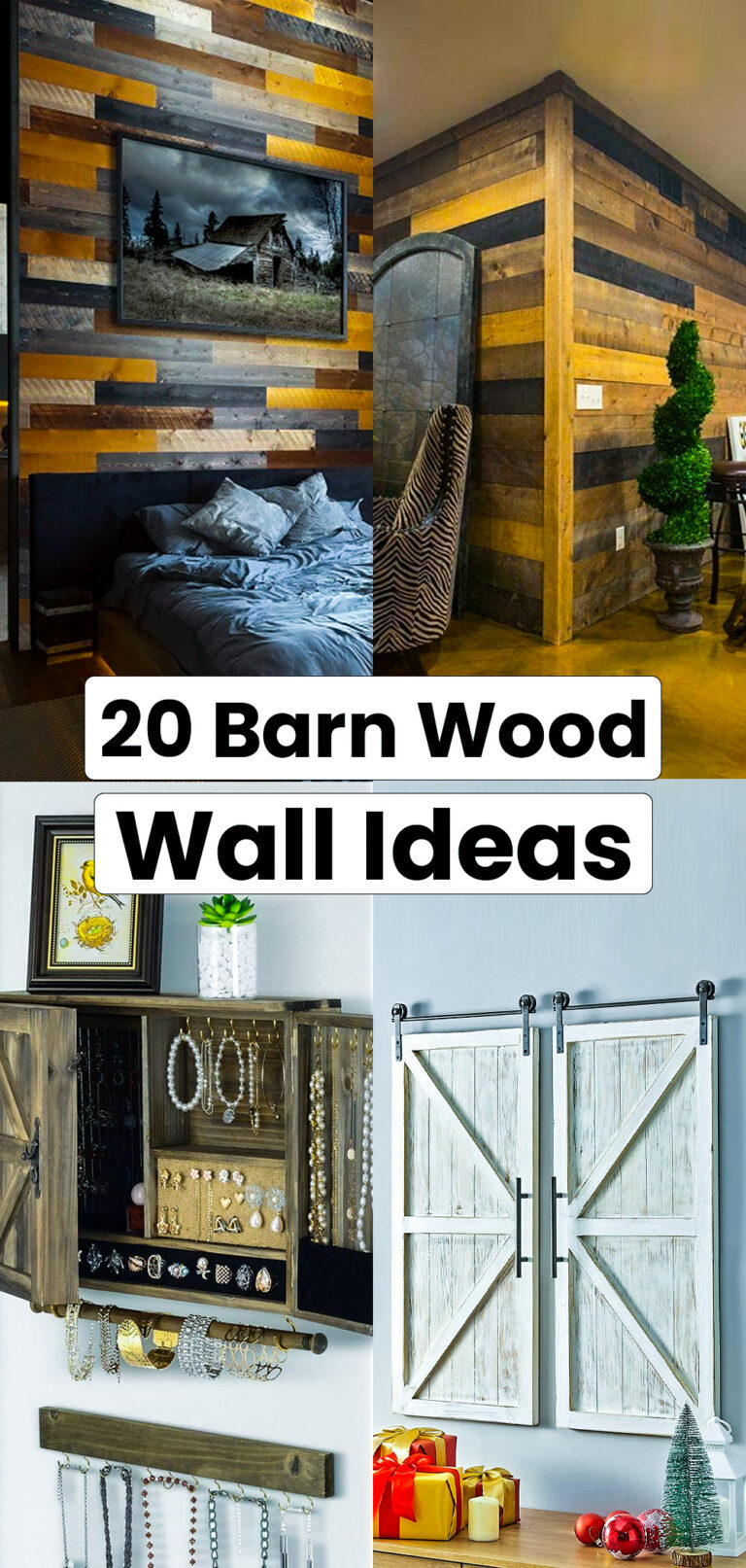 16 Barn Wood Wall Ideas