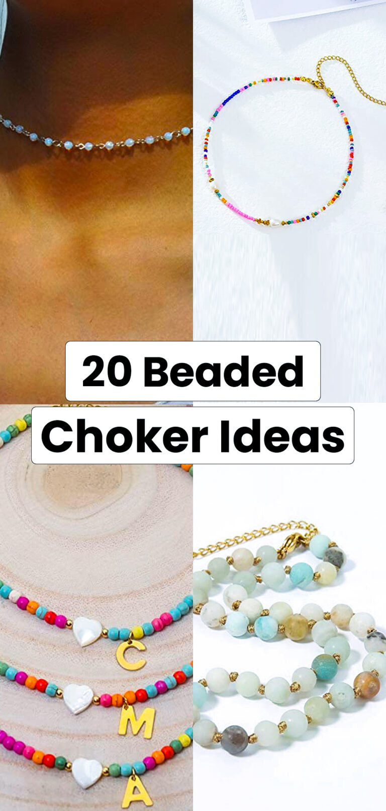 20 Beaded Choker Ideas