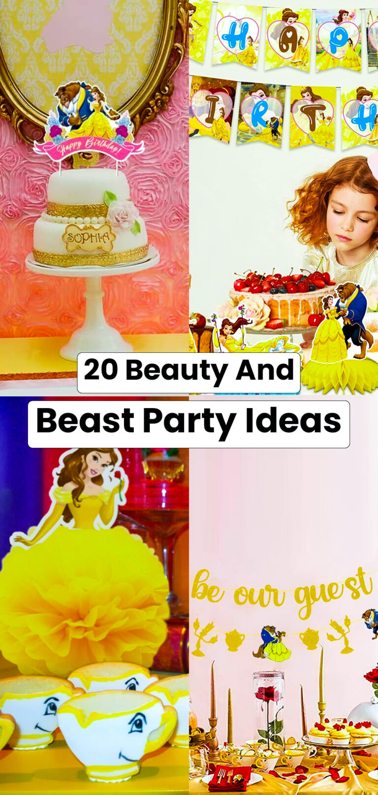 20 Beauty and Beast Party Ideas