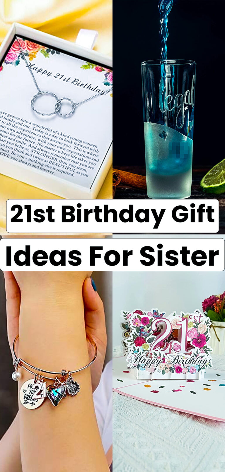 21st Birthday Gift Ideas for Sister