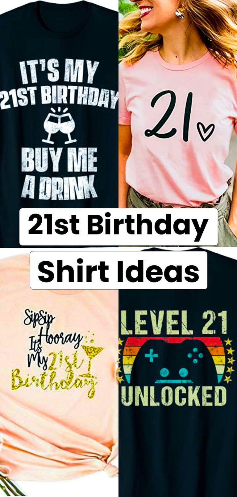 21st Birthday Shirt Ideas