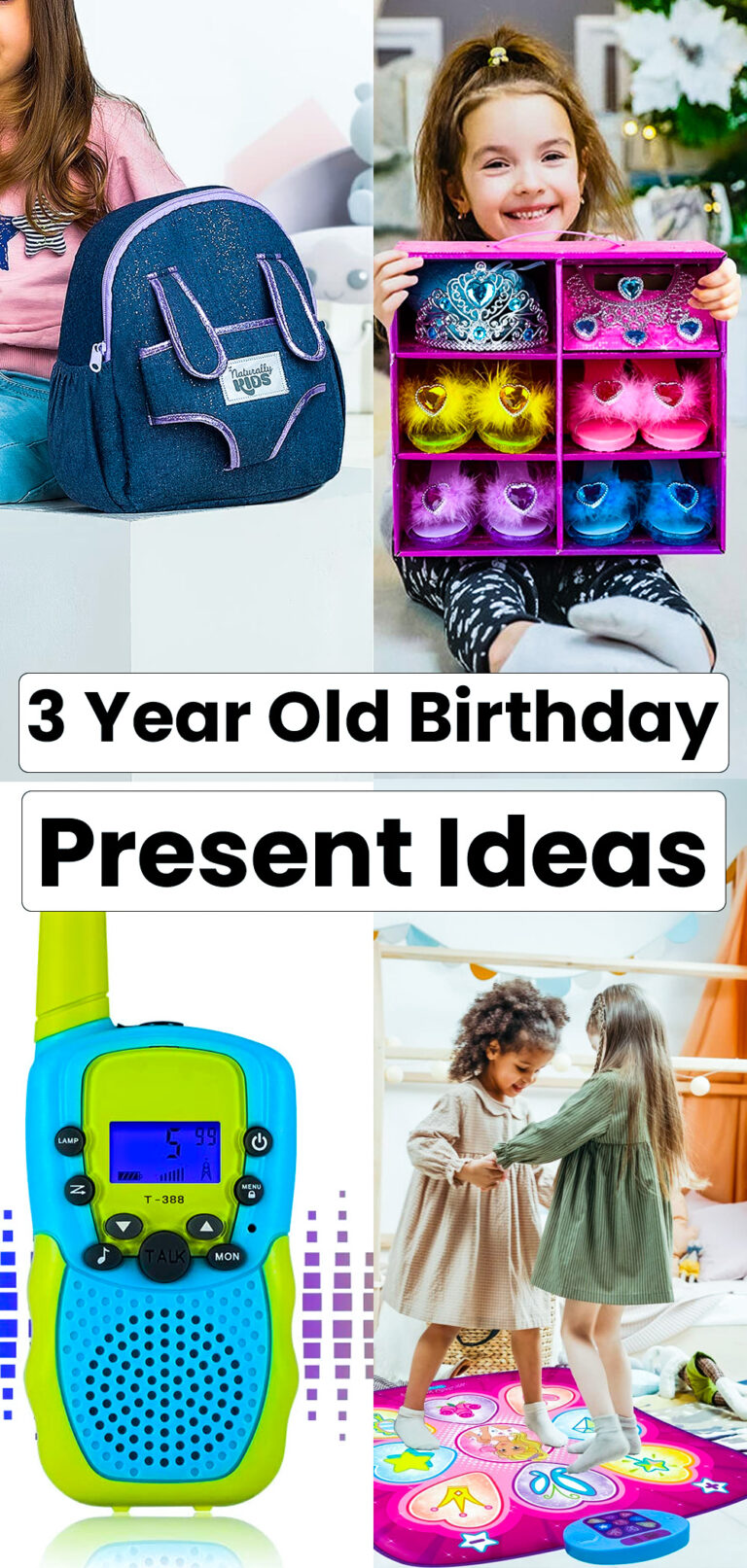 3 Year Old Birthday Present Ideas